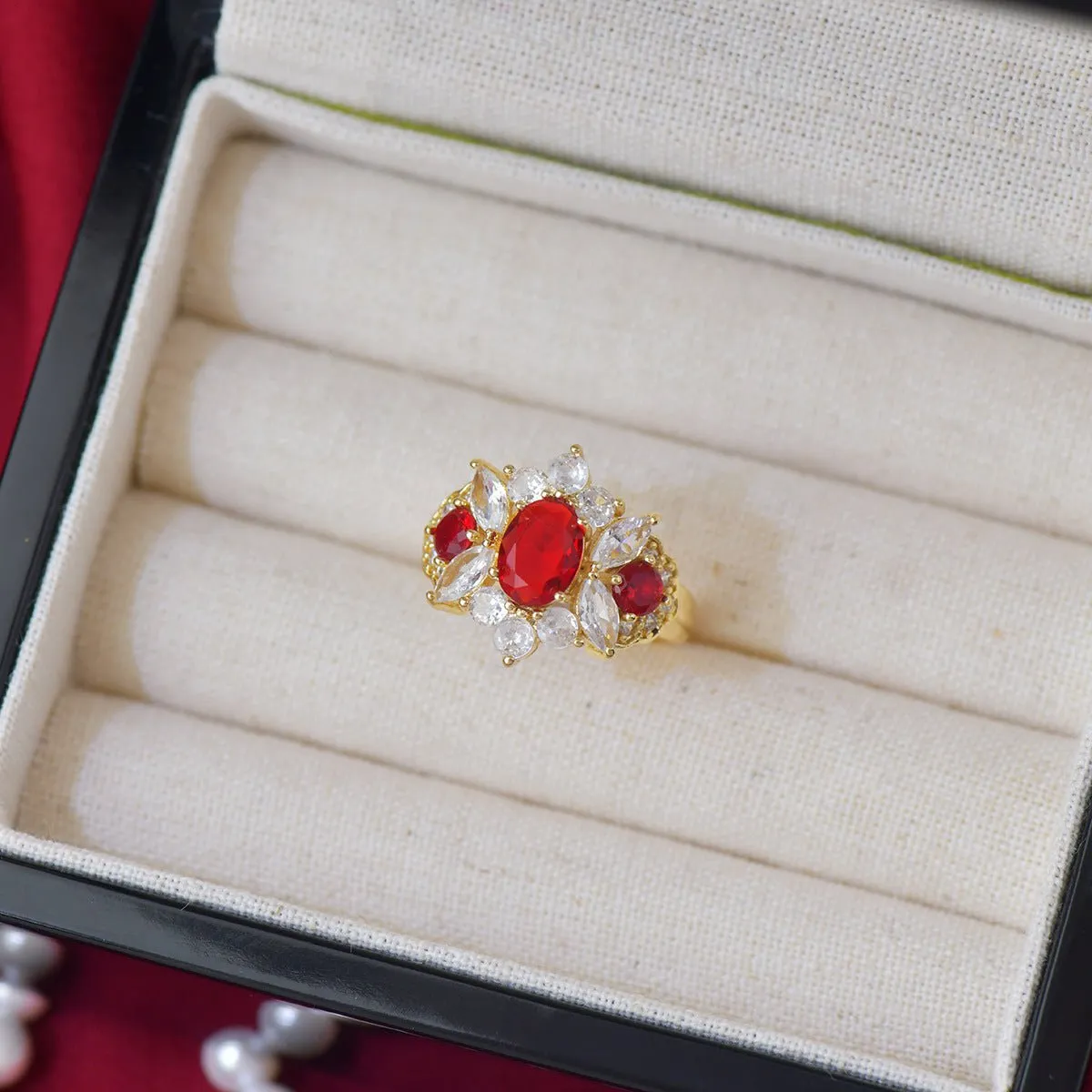 Opulent Ruby Ring