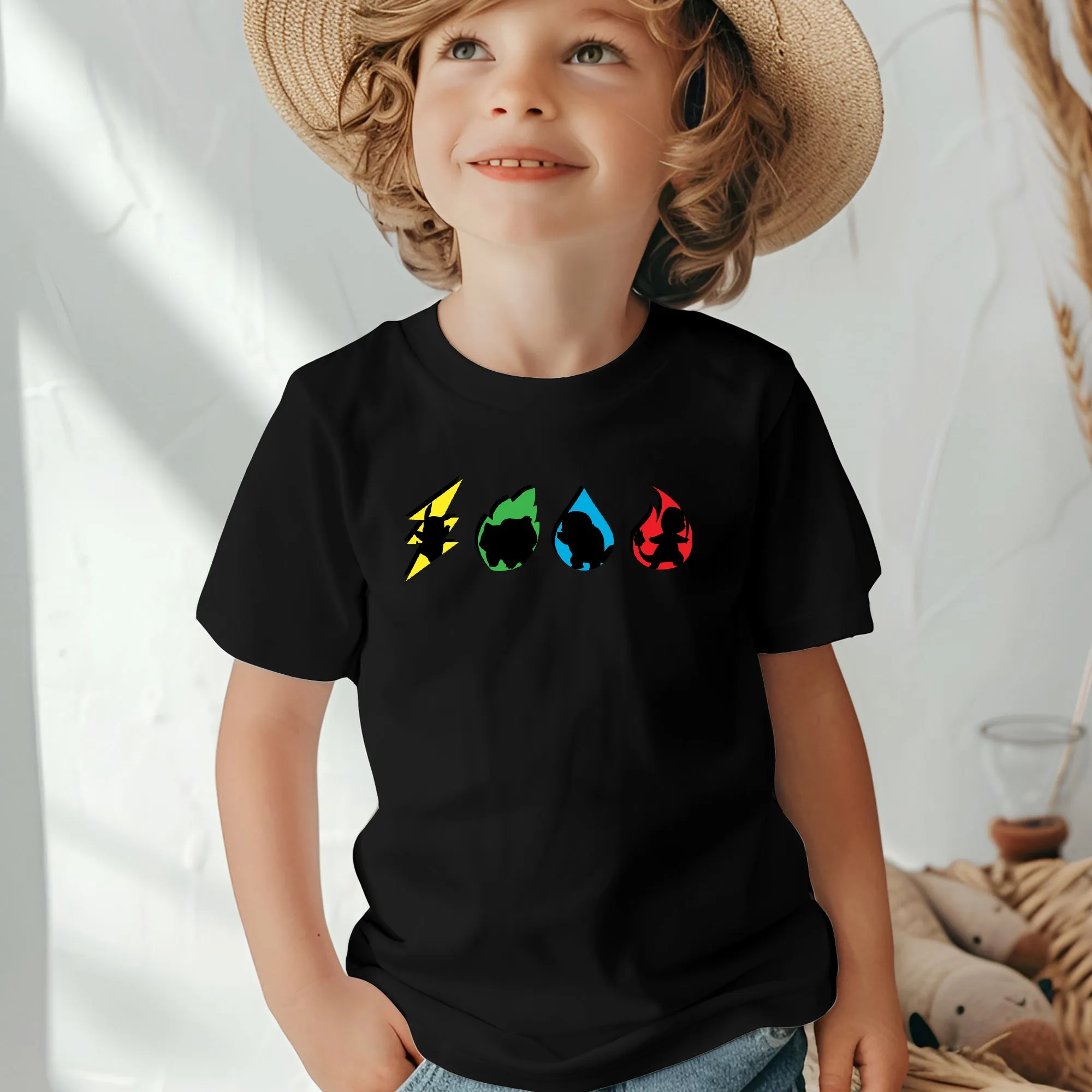 Retro Pokemon Characters Toddler T-shirt