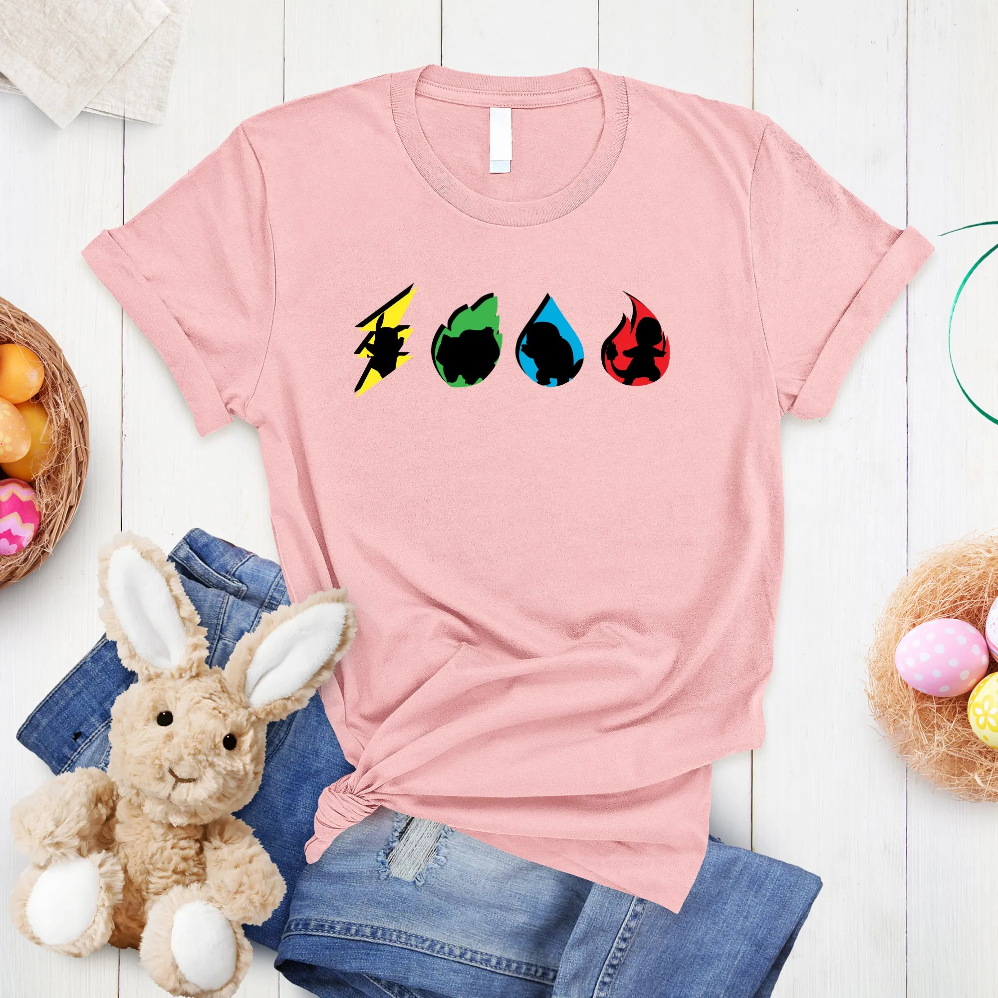 Retro Pokemon Characters Toddler T-shirt