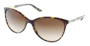 Versace 0VE4260 108/13 Havana Cateye Full Rim Sunglasses