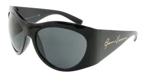 Versace 0VE4392 GB1/8763 Cat Eye  Black Sunglasses