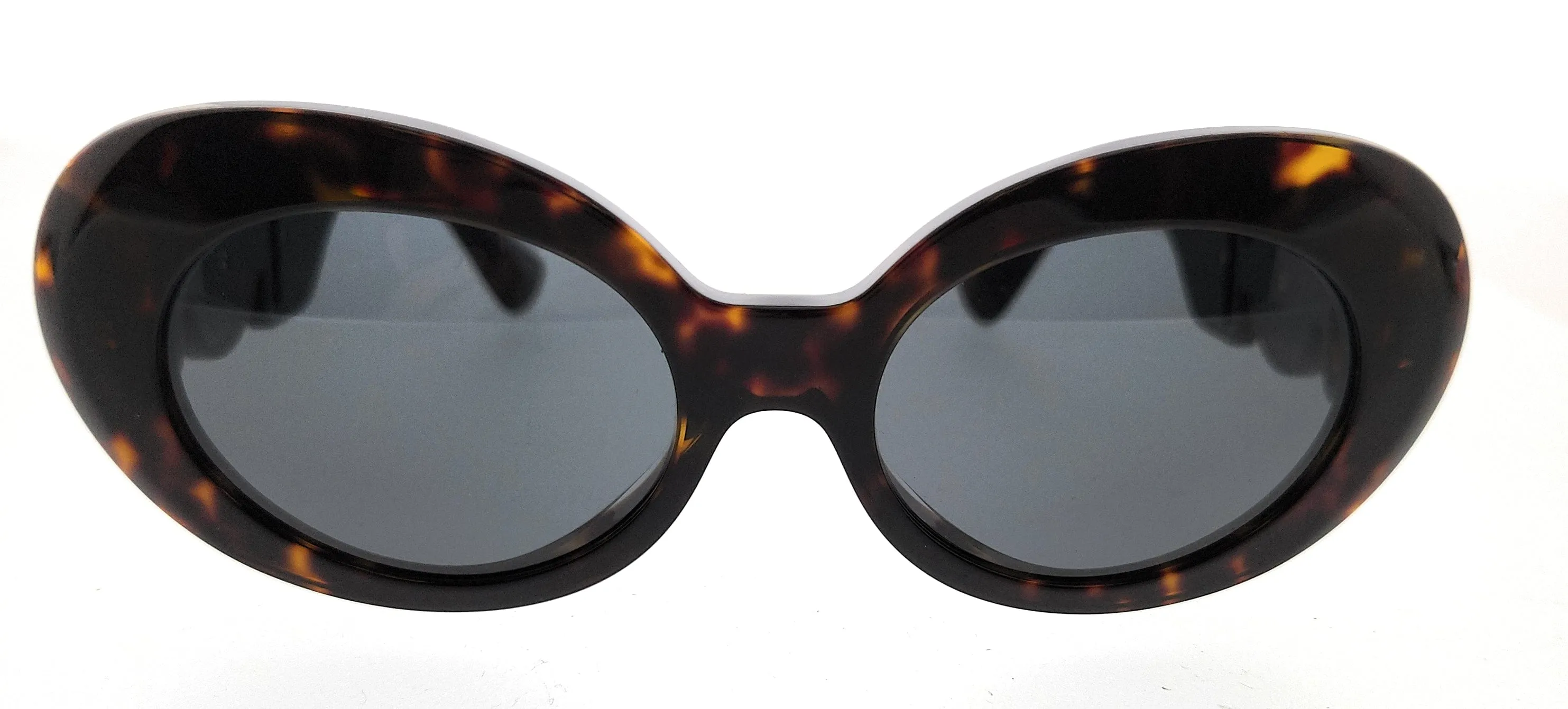 Versace 0VE4426BU 108/87 Full Rim Havana Oval Sunglasses